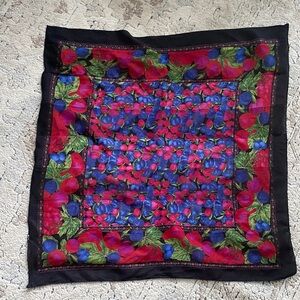 Floral Silk Scarf